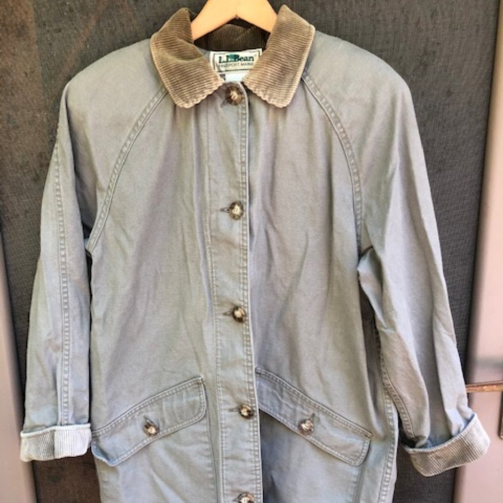 LL BEAN BARN COAT